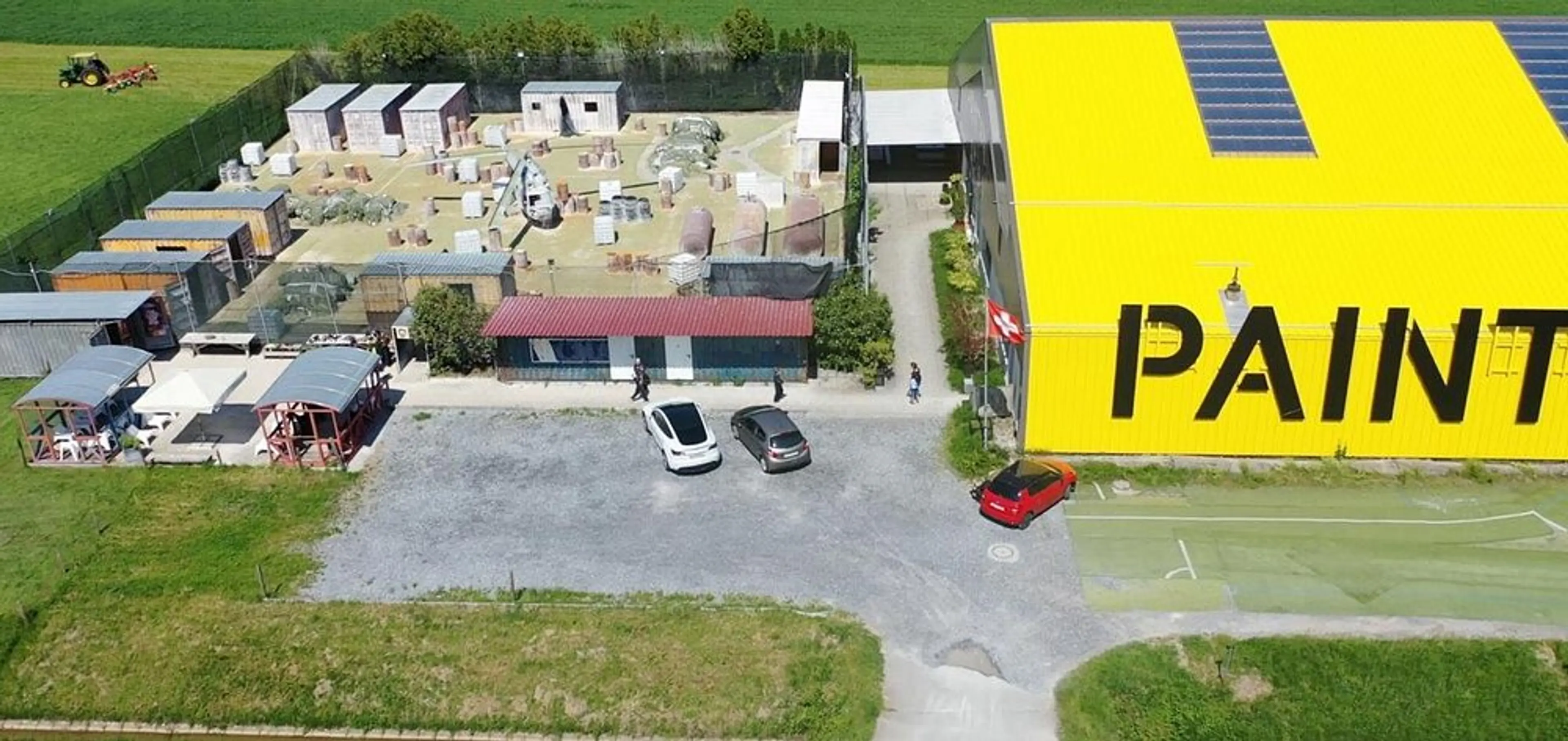 Paintball Zurich: Private indoor or outdoor arena