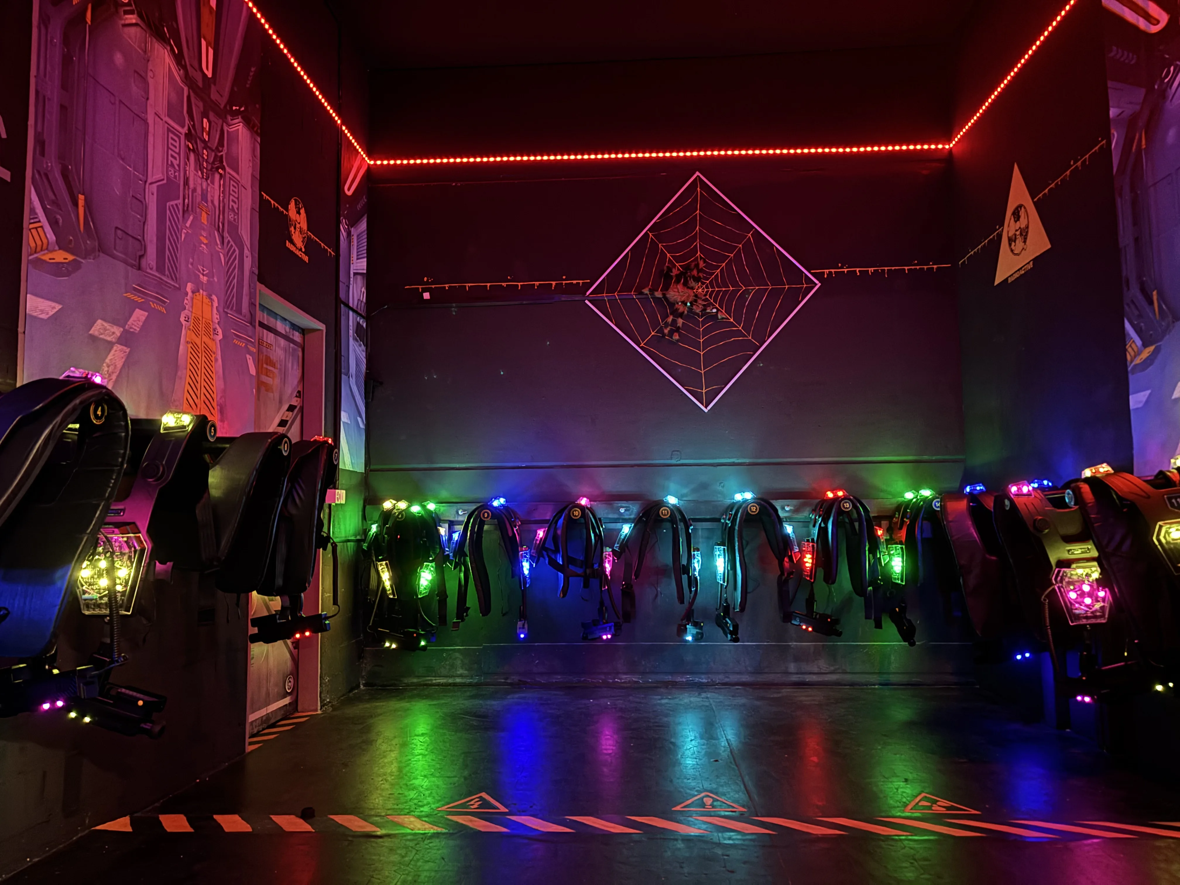 Laser tag in Schwerzenbach near Zurich
