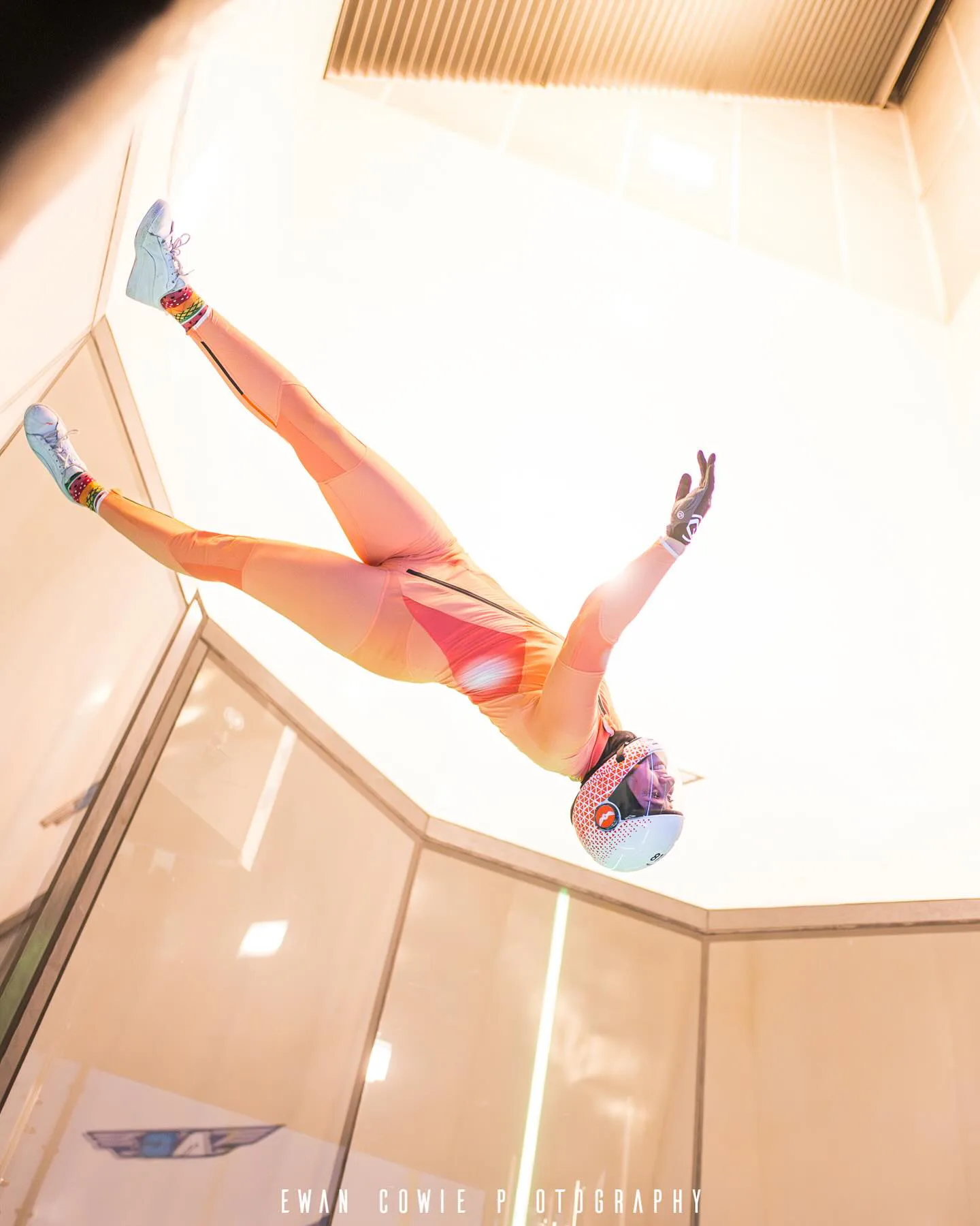 Indoor skydiving in the Windwerk Winterthur