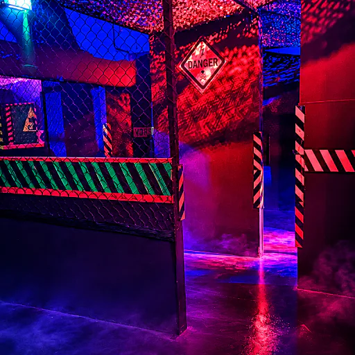 Arriving at Laserstar