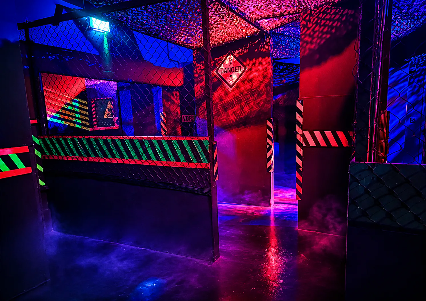 Laser tag in Schwerzenbach near Zurich