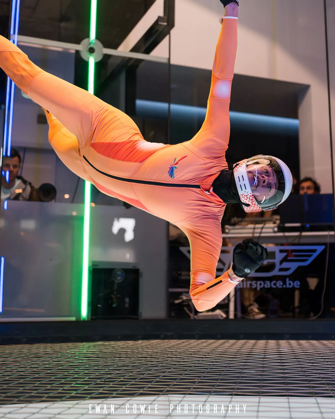Indoor skydiving in the Windwerk Winterthur